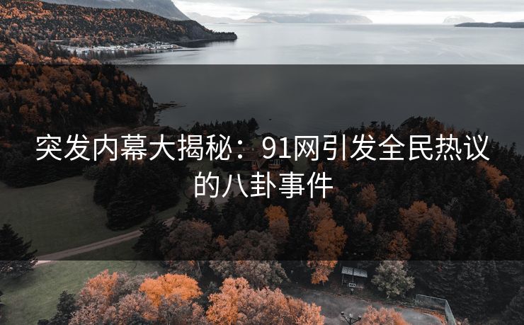 突发内幕大揭秘：91网引发全民热议的八卦事件